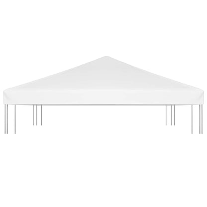 vidaXL Gazebo Top Cover 270 g/m² 3x3 m White 3