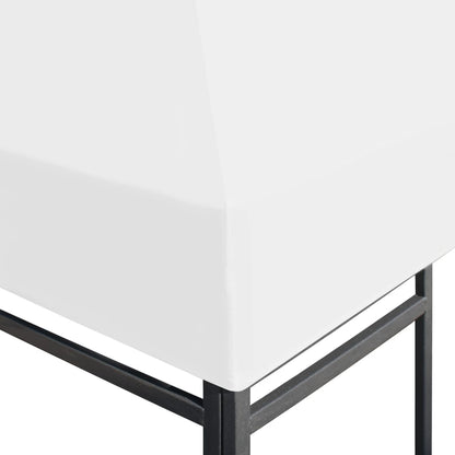 vidaXL Gazebo Top Cover 270 g/m² 3x3 m White 4