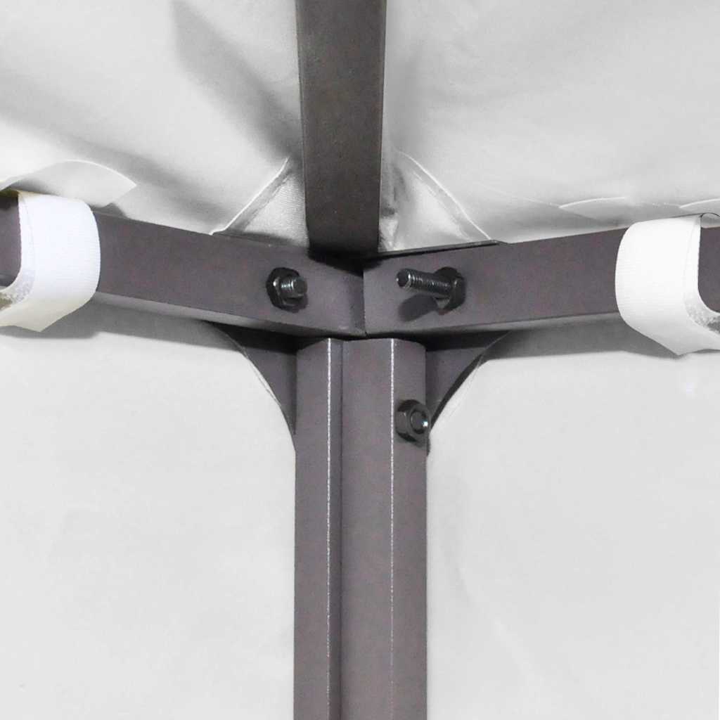 vidaXL Gazebo Top Cover 270 g/m² 3x3 m White 5