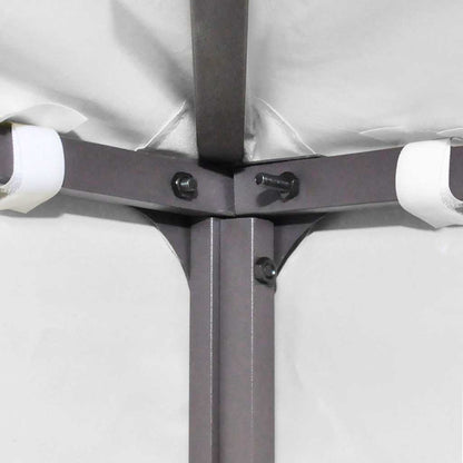 vidaXL Gazebo Top Cover 270 g/m² 3x3 m White 5