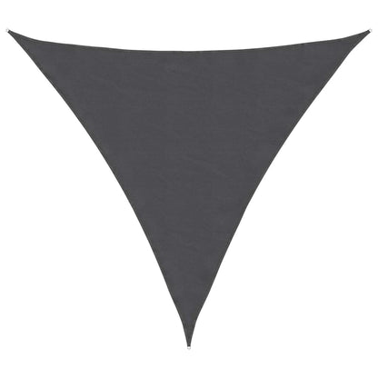 vidaXL Sun Sail | Anthracite | PU coated oxford fabric | 6x6x6 m 2