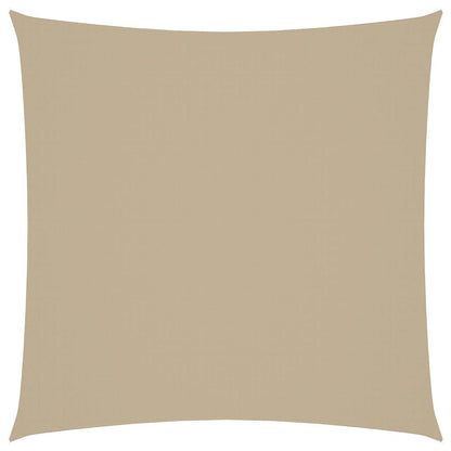 vidaXL Sunshade Sail Oxford Fabric Square 4.5x4.5 m Beige 2