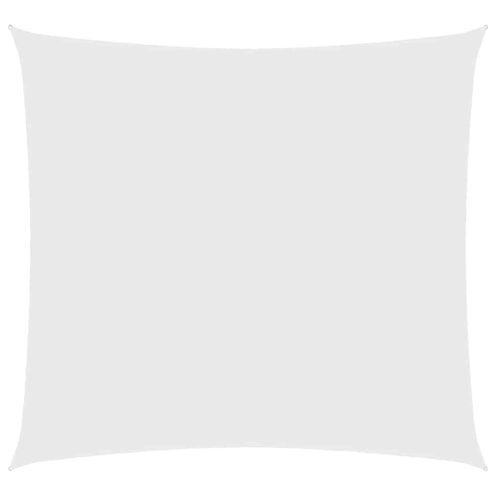 vidaXL Sunshade Sail Oxford Fabric Square 4.5x4.5 m White 2