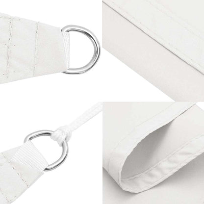 vidaXL Sunshade Sail Oxford Fabric Square 4.5x4.5 m White 6