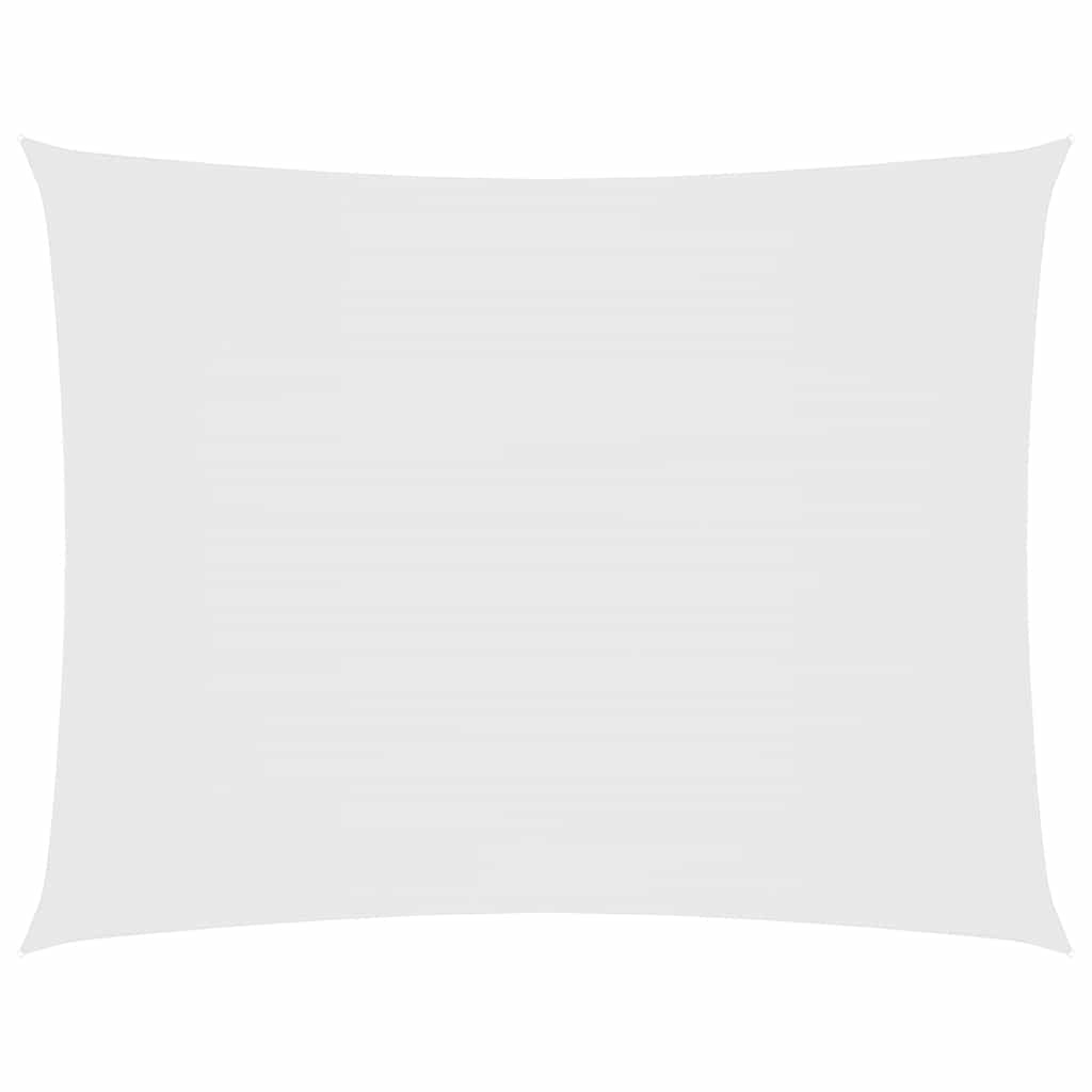 vidaXL Sunshade Sail Oxford Fabric Rectangular 3x6 m White 2