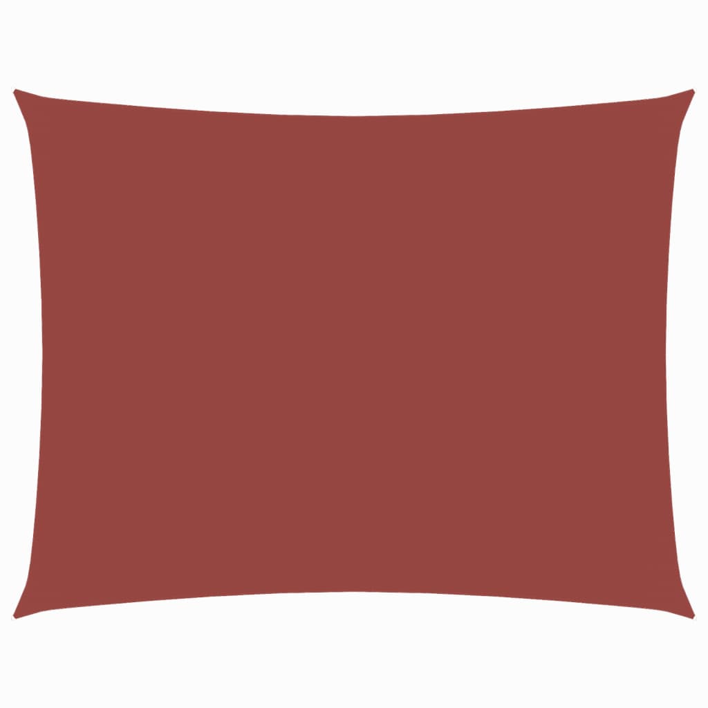 vidaXL Sunshade Sail Oxford Fabric Rectangular 3x5 m Terracotta 2