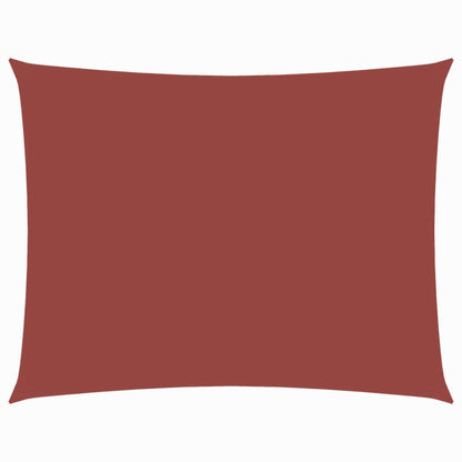 vidaXL Sunshade Sail Oxford Fabric Rectangular 3x5 m Terracotta 2