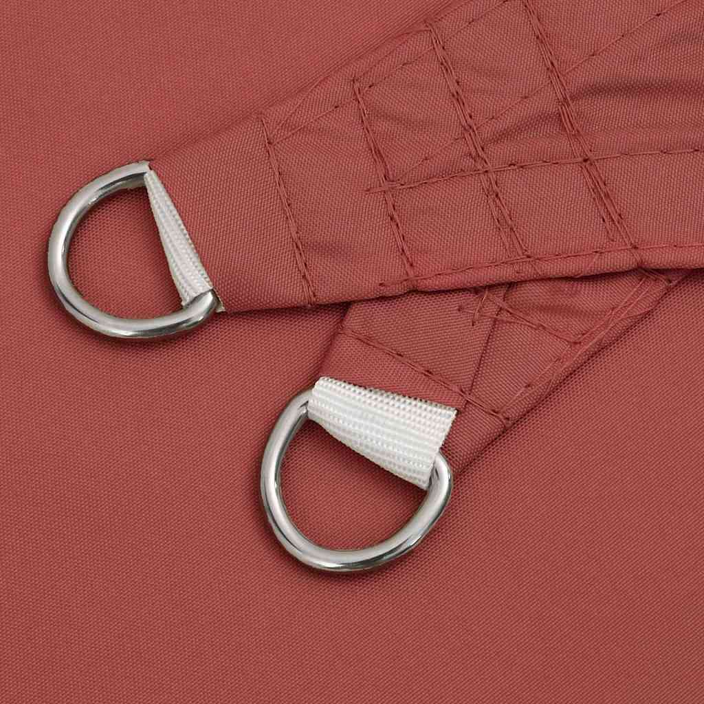 vidaXL Sunshade Sail Oxford Fabric Rectangular 3x5 m Terracotta 6