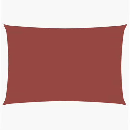 vidaXL Sunshade Sail Oxford Fabric Rectangular 3.5x5 m Terracotta 2