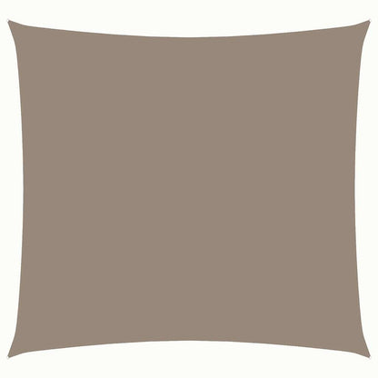 vidaXL Sunshade Sail Oxford Fabric Square 4x4 m Taupe 2