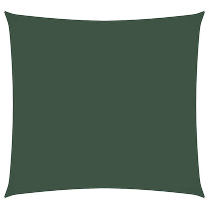 vidaXL Sunshade Sail Oxford Fabric Square 4.5x4.5 m Dark Green 2