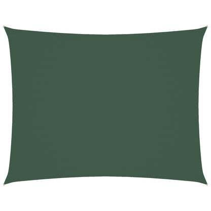 vidaXL Sunshade Sail Oxford Fabric Rectangular 3x6 m Dark Green 2