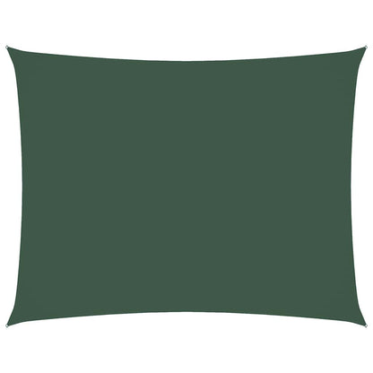 vidaXL Sunshade Sail Oxford Fabric Rectangular 4x5 m Dark Green 2