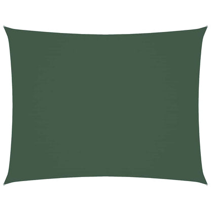 vidaXL Sunshade Sail Oxford Fabric Rectangular 4x6 m Dark Green 2