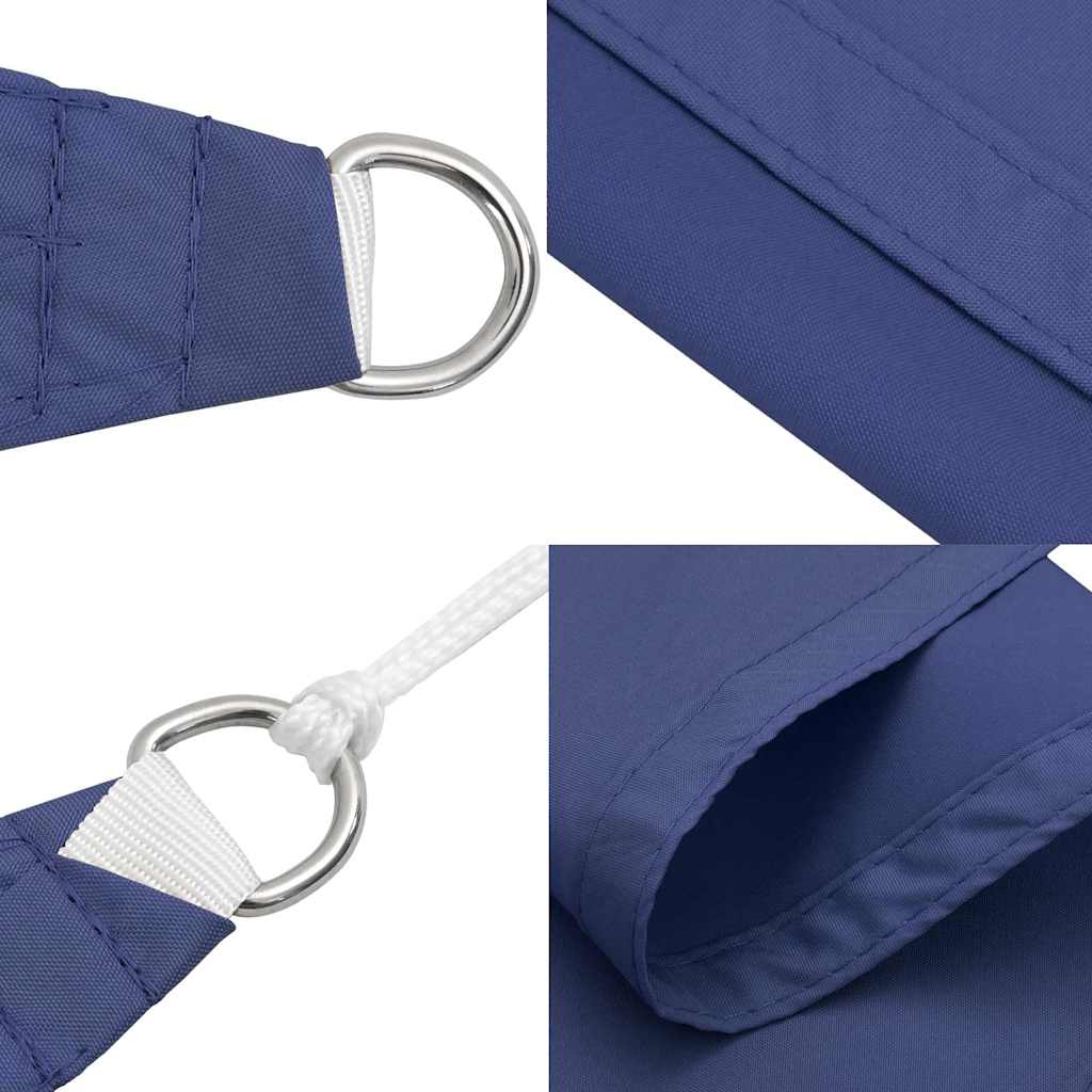vidaXL Sunshade Sail Oxford Fabric Square 4.5x4.5 m Blue 6