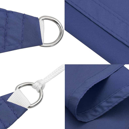 vidaXL Sunshade Sail Oxford Fabric Square 4.5x4.5 m Blue 6