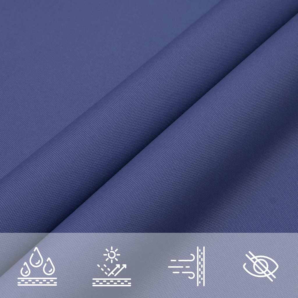 vidaXL Sunshade Sail Oxford Fabric Rectangular 4x5 m Blue 5