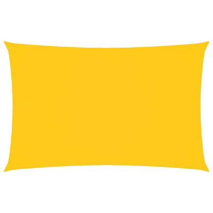 vidaXL Sunshade Sail Oxford Fabric Rectangular 4x7 m Yellow 2