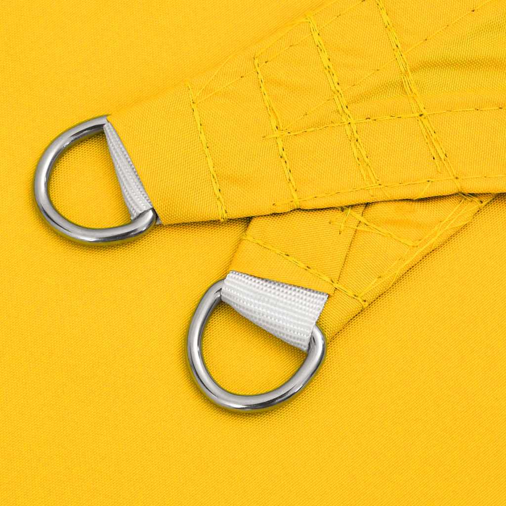 Sunshade Sail Oxford Fabric Rectangular 5x6 m Yellow