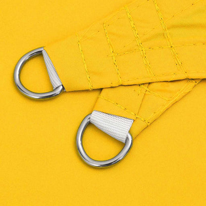 Sunshade Sail Oxford Fabric Rectangular 5x6 m Yellow
