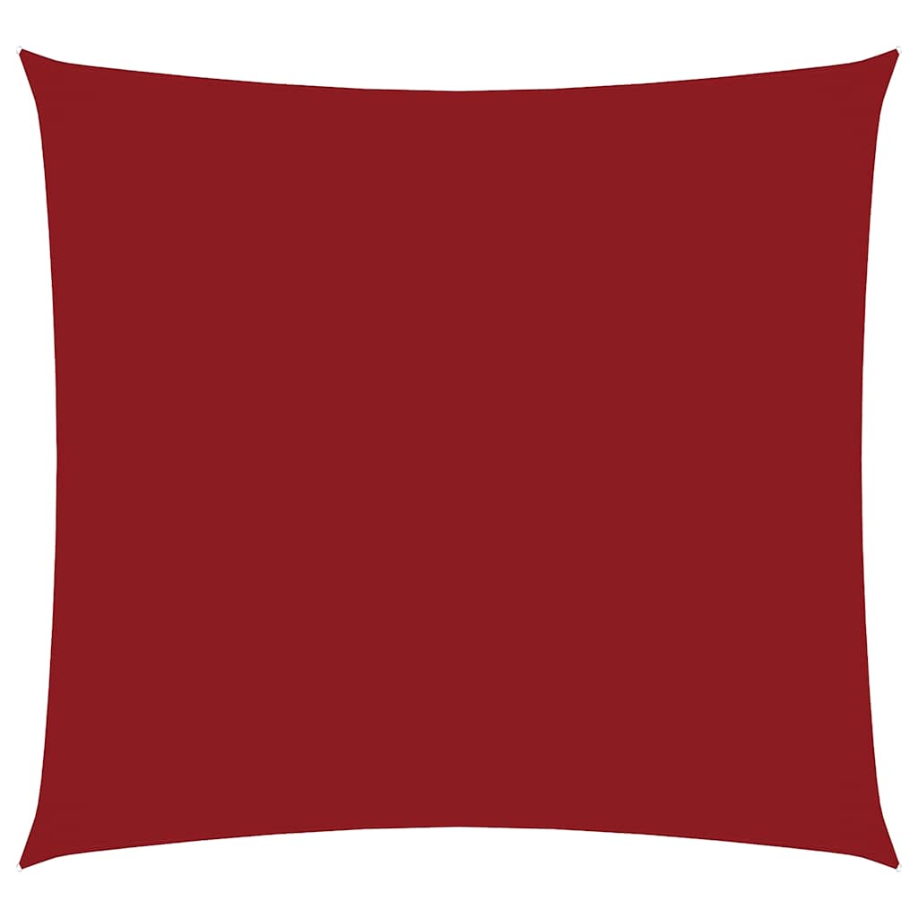 vidaXL Sunshade Sail Oxford Fabric Square 4.5x4.5 m Red 2
