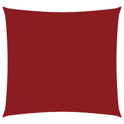 vidaXL Sunshade Sail Oxford Fabric Square 4.5x4.5 m Red 2