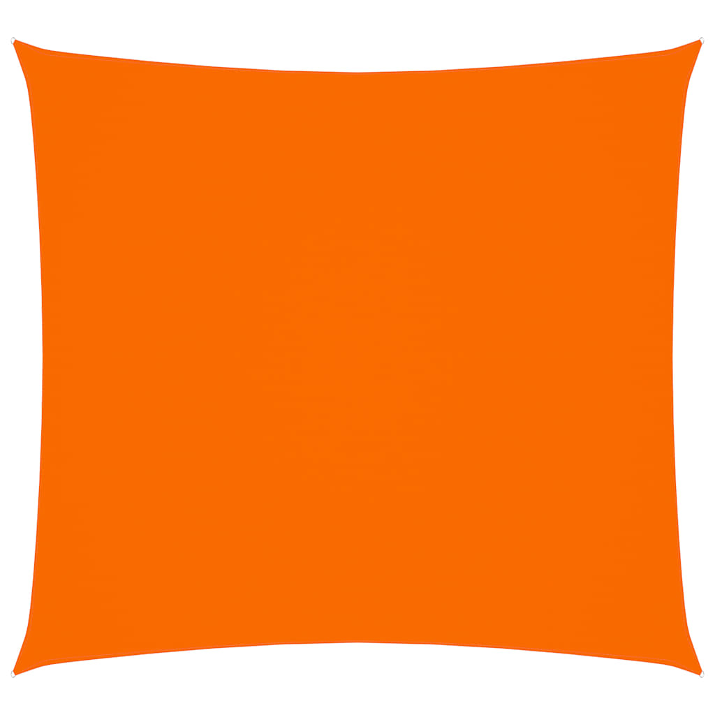 vidaXL Sunshade Sail Oxford Fabric Square 4.5x4.5 m Orange 2