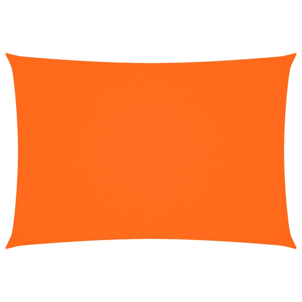 vidaXL Sunshade Sail Oxford Fabric Rectangular 3x5 m Orange 2