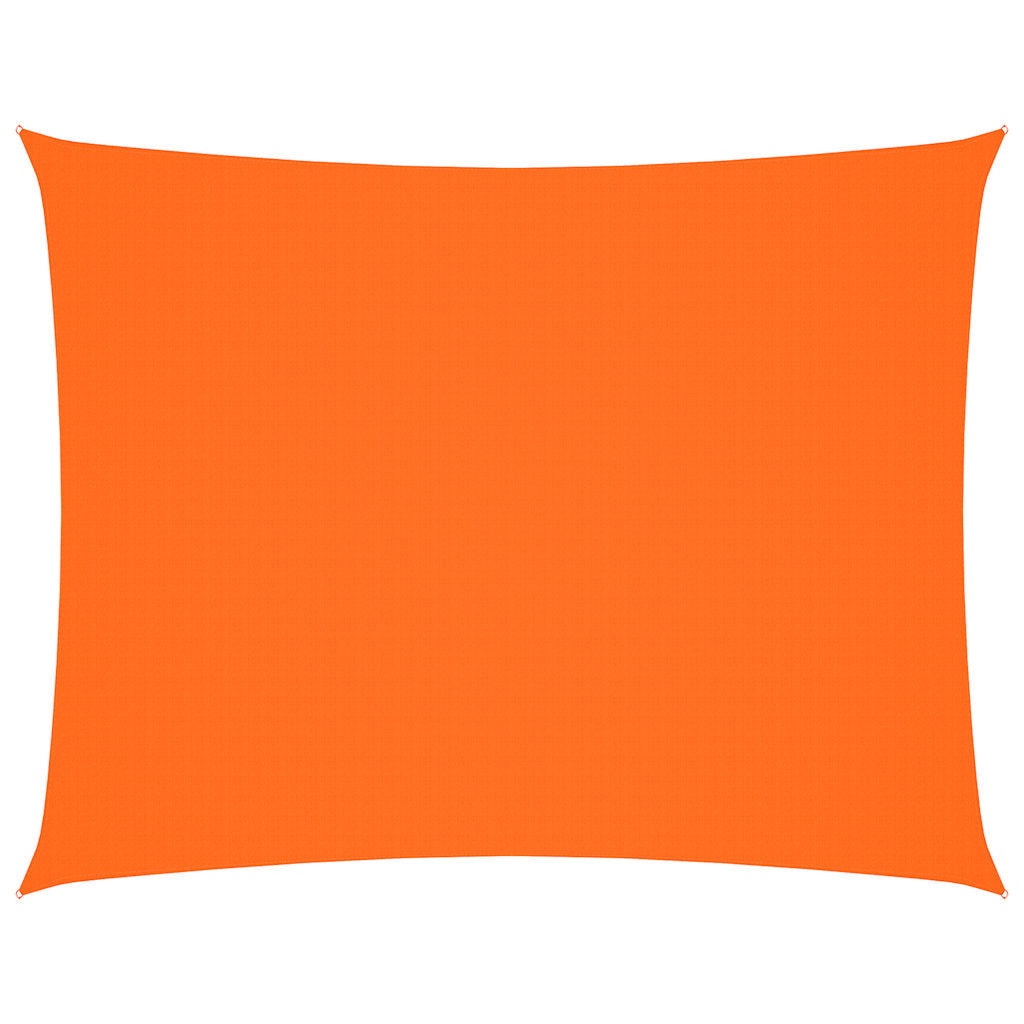 vidaXL Sunshade Sail Oxford Fabric Rectangular 4x6 m Orange 2