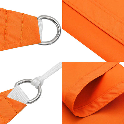 vidaXL Sunshade Sail Oxford Fabric Rectangular 4x6 m Orange 6