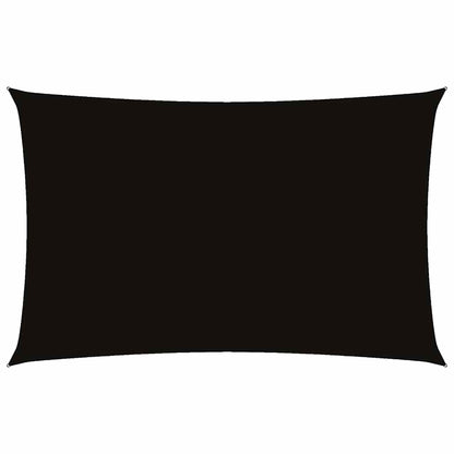 vidaXL Sunshade Sail Oxford Fabric Rectangular 4x7 m Black 2
