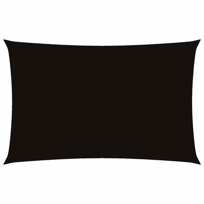 Sunshade Sail Oxford Fabric Rectangular 5x8 m Black