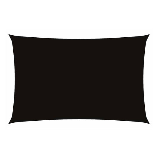 Sunshade Sail Oxford Fabric Rectangular 5x8 m Black