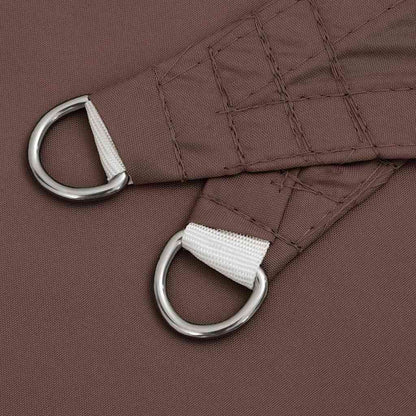 135800 vidaXL Sunshade Sail Oxford Fabric Square 4,5x4,5 m Brown 5