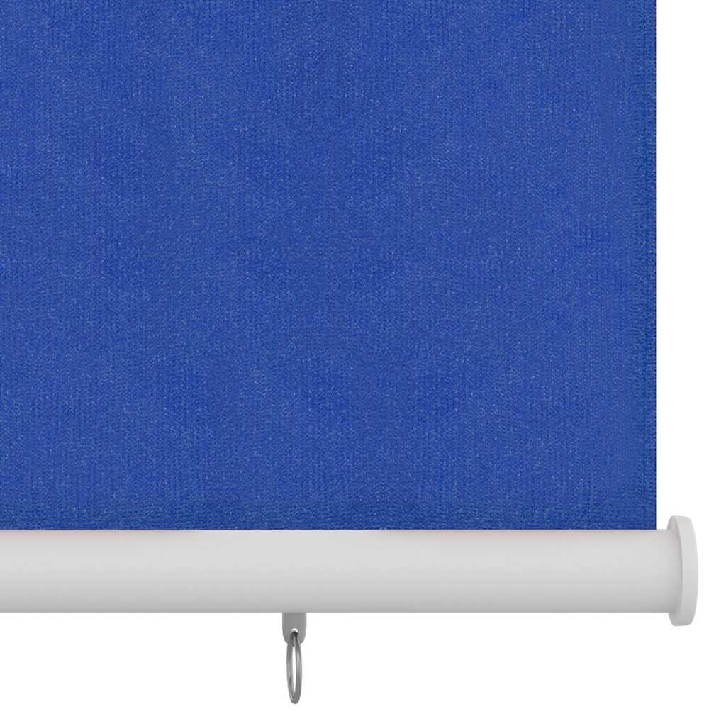 vidaXL Outdoor Roller Blind 355(W)x140(H) cm Blue HDPE 3