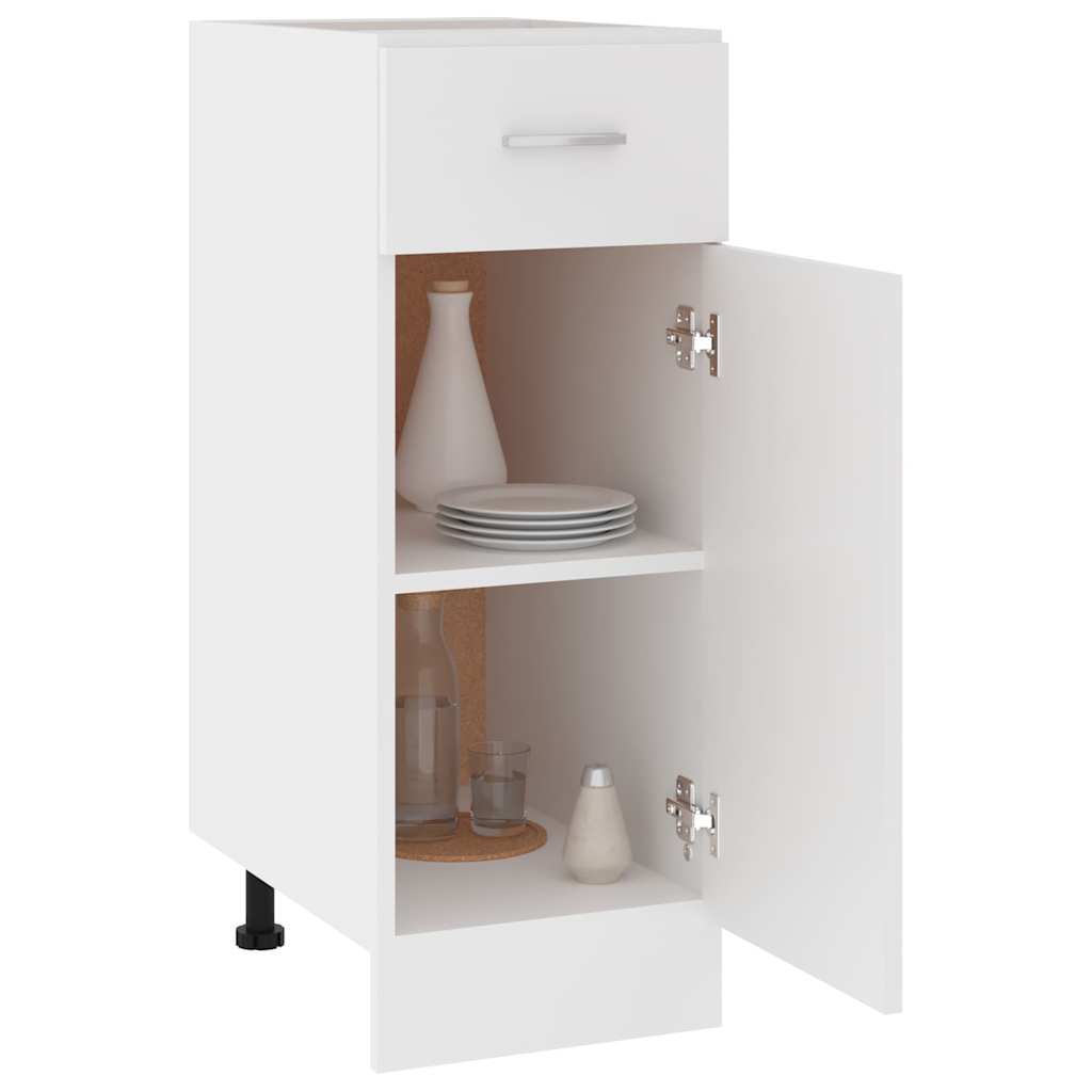 vidaXL Sink Bottom Cabinet | Drawer Bottom Cabinet | Rectangular | Minimalist 4