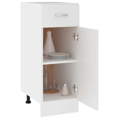 vidaXL Sink Bottom Cabinet | Drawer Bottom Cabinet | Rectangular | Minimalist 4