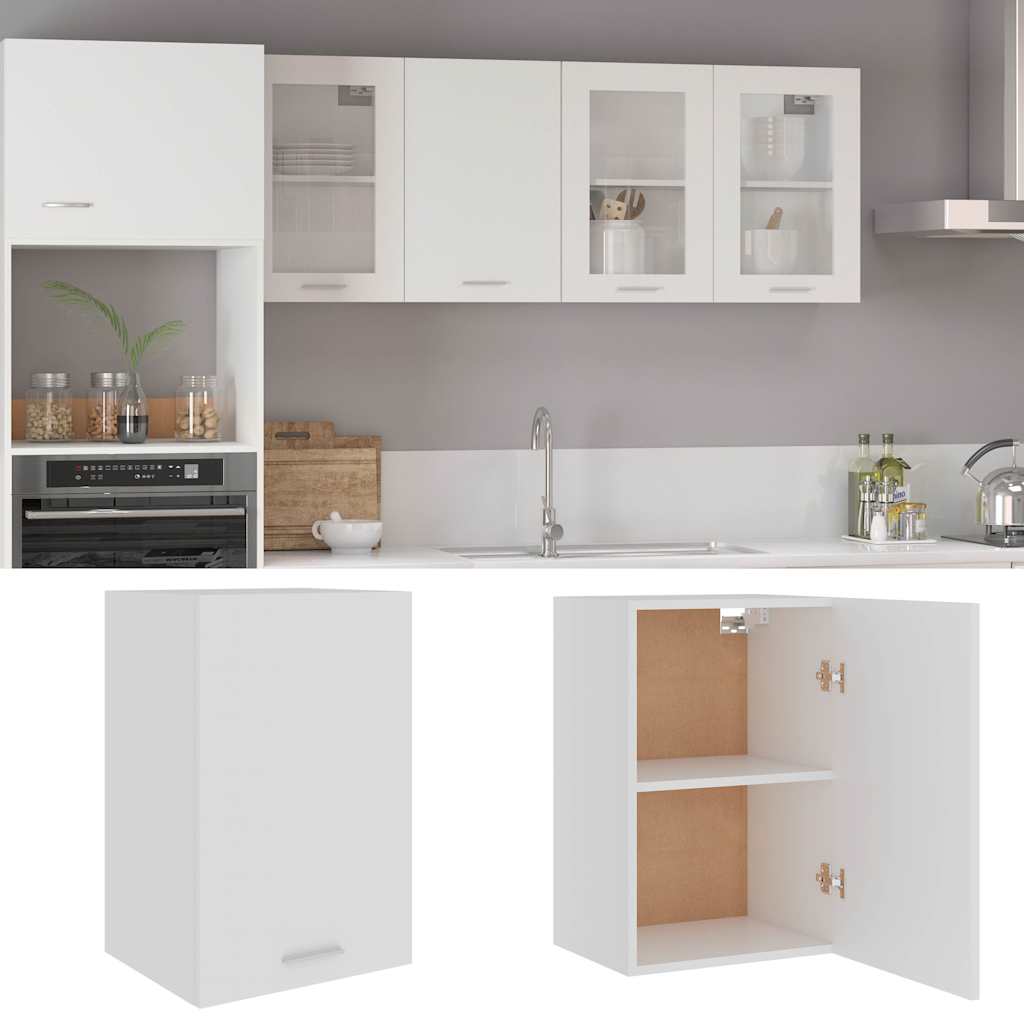 vidaXL Hanging Cabinet Lyon White 39.5x31x60 cm Engineered Wood 1