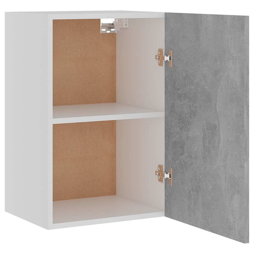 vidaXL Hanging Cabinet | Concrete grey | Engineered wood | 39.5 x 31 x 60 cm 6