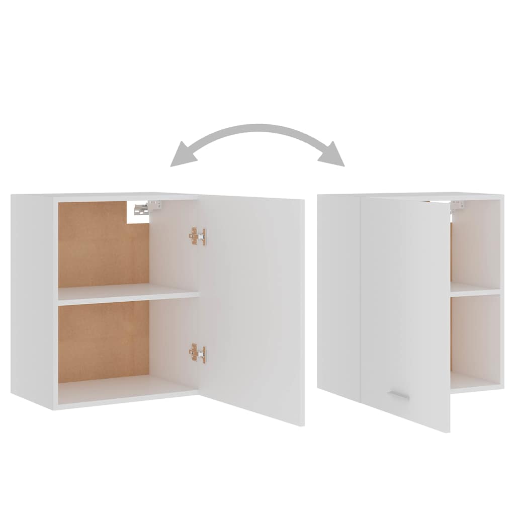 vidaXL Hanging Cabinet | White | Engineered wood | Medium | Hanging Cabinet 5