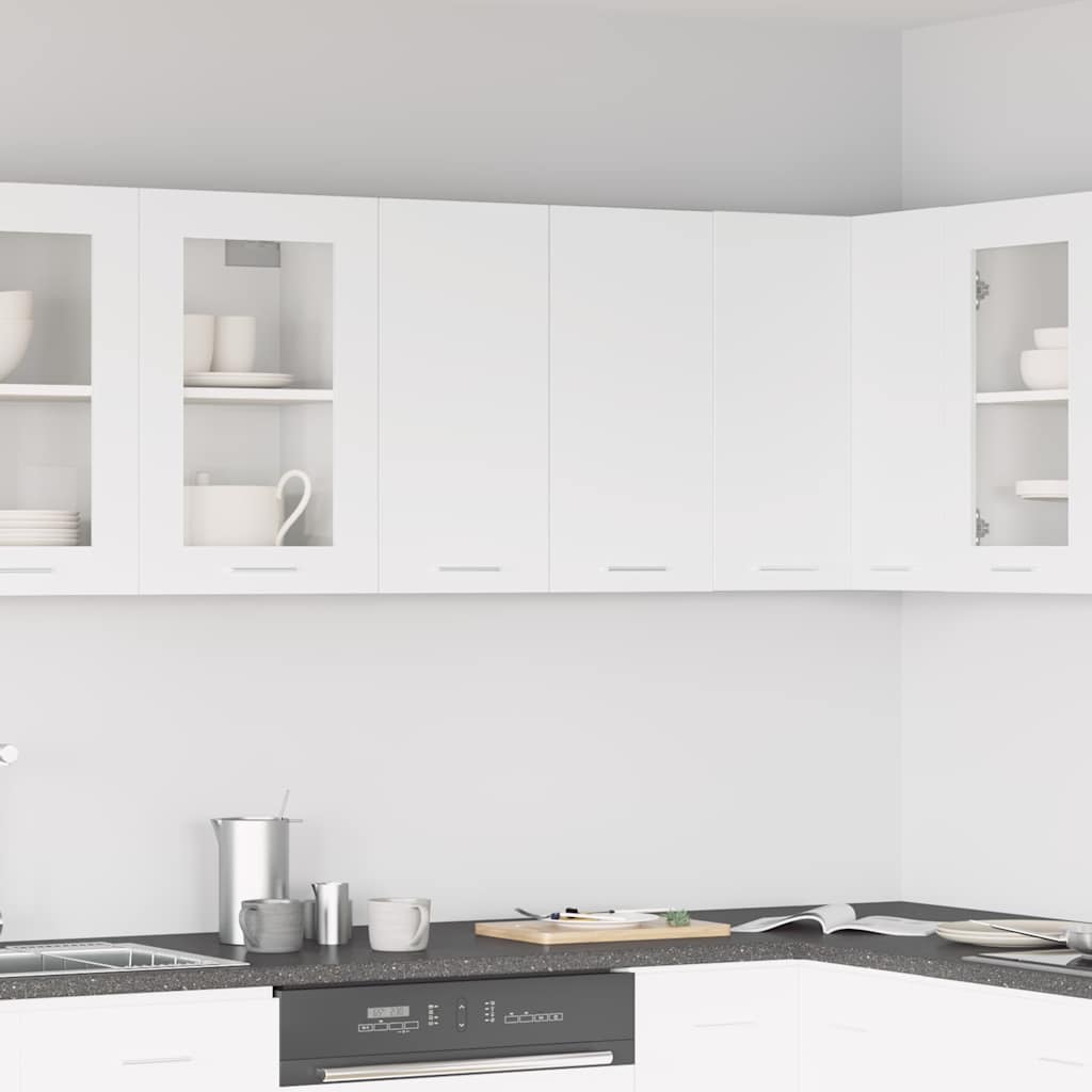vidaXL Hanging Cabinet | White | Engineered wood | Medium | Hanging Cabinet 2