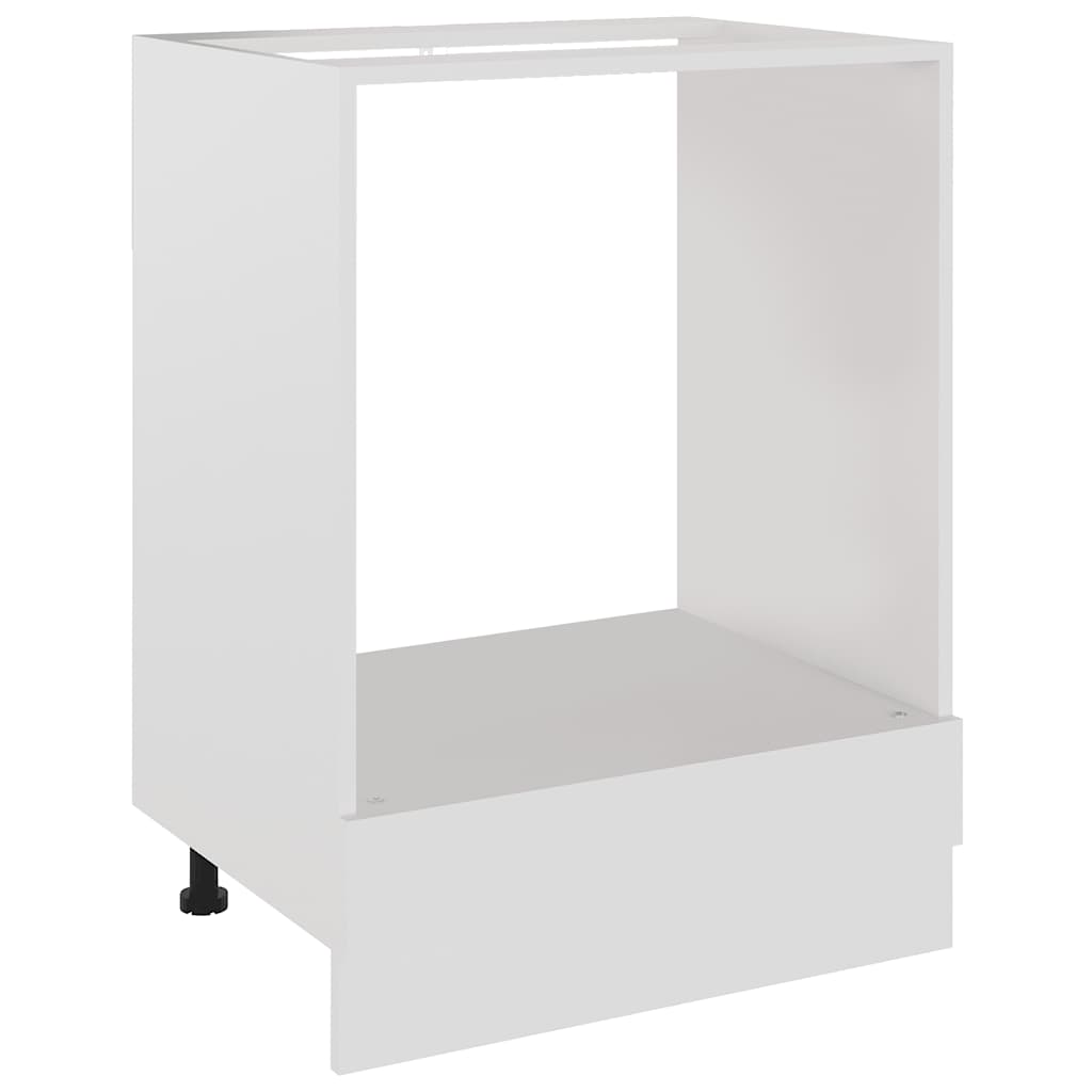 vidaXL Oven Cabinet | White | Engineered Wood | 60 x 46 x 81.5 cm | Oven Cabinet 2