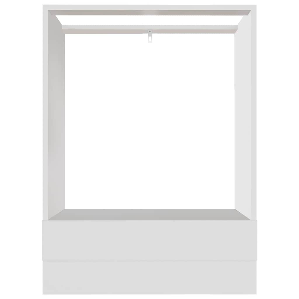vidaXL Oven Cabinet | White | Engineered Wood | 60 x 46 x 81.5 cm | Oven Cabinet 5