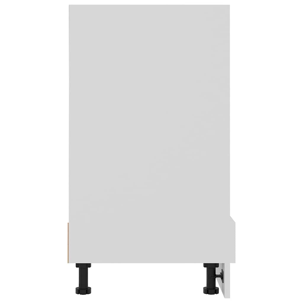 vidaXL Oven Cabinet | White | Engineered Wood | 60 x 46 x 81.5 cm | Oven Cabinet 6