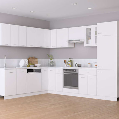 vidaXL Hanging Cabinet | White | Engineered wood | Standard | Hanging Cabinet 3