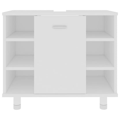 vidaXL Bathroom Cabinet | White | Engineered wood | 60 x 32 x 53.5 cm 6