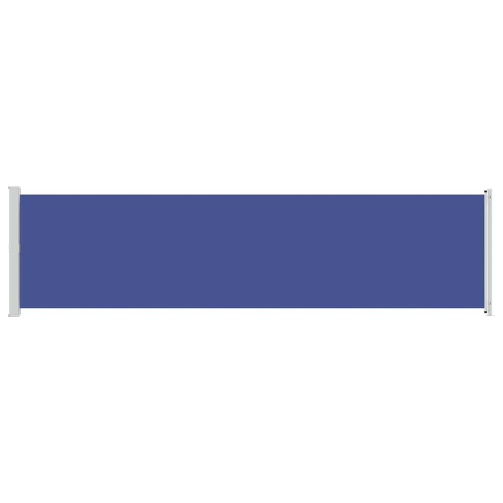 vidaXL Side Awning | Blue | Polyester with PU coating, Powder-Coated Steel 4