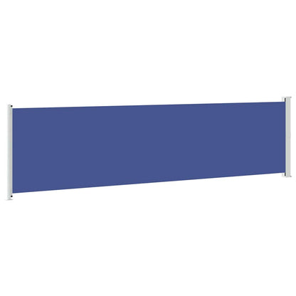 vidaXL Side Awning | Blue | Polyester with PU coating, Powder-Coated Steel 6