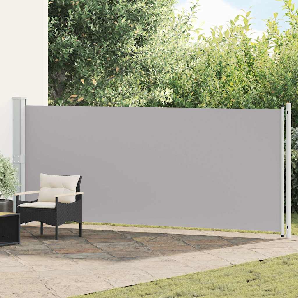 vidaXL Patio Retractable Side Awning 600x160 cm