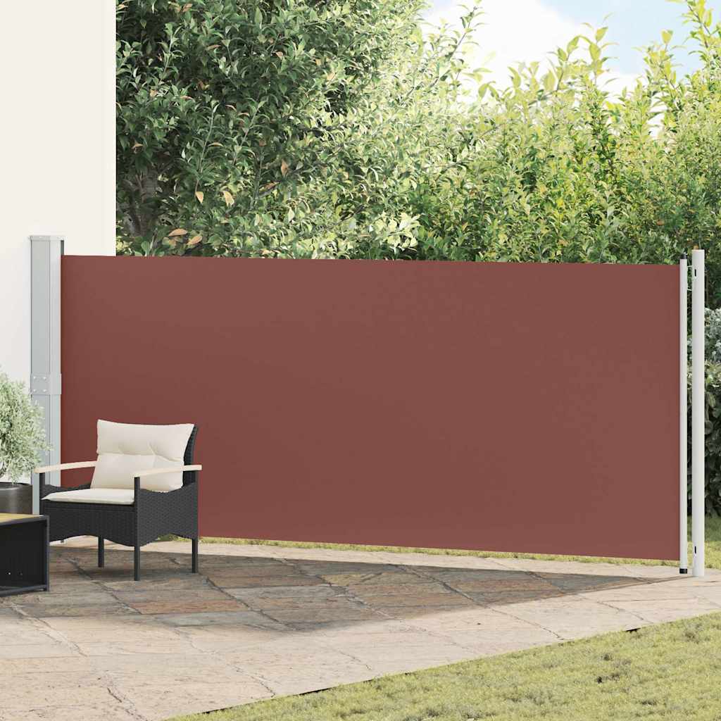vidaXL Patio Retractable Side Awning 600x160 cm